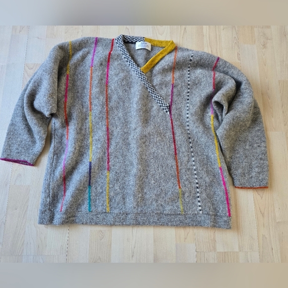 Lailas Denmark  100% Wool Sweater - Picture 1 of 6